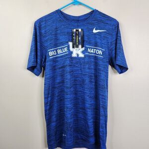 NEW Nike Dri-fit Mens University Of Kentucky Space Dyed Short Sleeve Tee Small